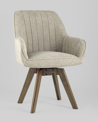 Стул вращающийся MANS латте 2 шт. фото Стул вращающийся MANS латте 2 шт.. Фото №3