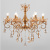 Подвесная люстра Eurosvet Escada 10109/6 бронза/тонированный хрусталь Strotskis фото Подвесная люстра Eurosvet Escada 10109/6 бронза/тонированный хрусталь Strotskis. Фото №1