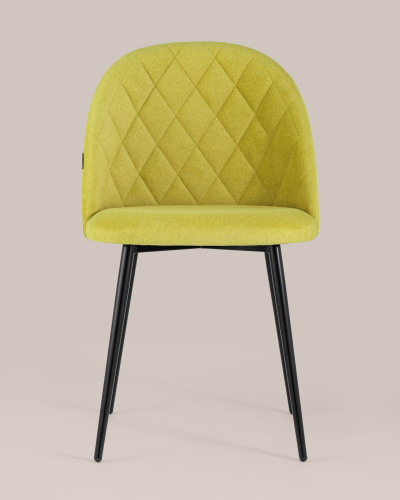 Стул Марсель микровелюр желтый фото Стул Марсель микровелюр желтый. Фото №5