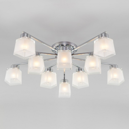 Потолочная люстра Eurosvet Delfi 30162 хром. Фото №1