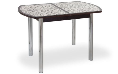 Стол Чикаго СТ фотопечать, ноги прямые. Фото №1