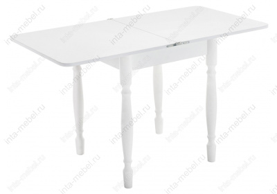 Стол деревянный Маера белый фото Стол деревянный Маера белый. Фото №3