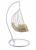 Кресло подвесное (mod. SC-003) с подушкой Металл/Искусственный ротанг, стойка: 105х105х195 см, корзина: 105х68х118 см, стойка:белый,корзина: фото Кресло подвесное (mod. SC-003) с подушкой Металл/Искусственный ротанг, стойка: 105х105х195 см, корзина: 105х68х118 см, стойка:белый,корзина:. Фото №2