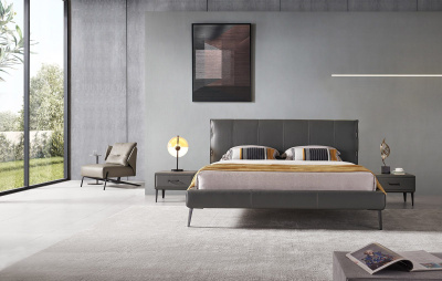 Кровать 1727 графит. Фото №2