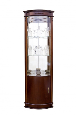 Угловая витрина 1640-А. Фото