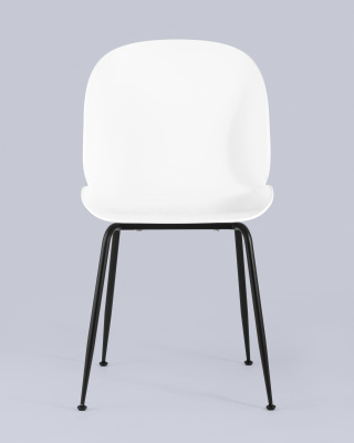 Стул Beetle пластик белый. Фото
