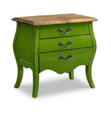Тумбочка прикроватная FL 4015 зеленая. Фото №5