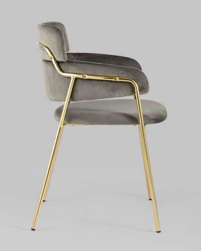 Стул Полин коричневый. Фото №5