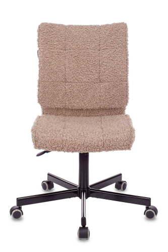 Кресло Бюрократ CH-330M коралловый экомех крестовина металл черный. Фото №4