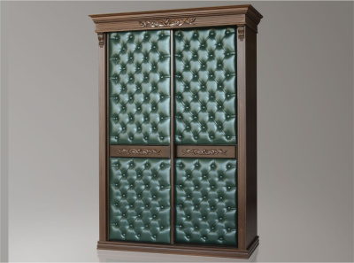 Шкаф-купе Благо Б 8.60-2/2 Классика с каретной стяжкой фото Шкаф-купе Благо Б 8.60-2/2 Классика с каретной стяжкой. Фото №3