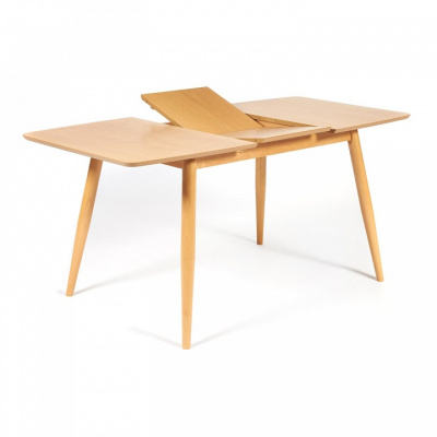 Стол раскладной Pavillion (Павильон) основание бук, столешница мдф, 80x120+40x75см, Натуральный фото Стол раскладной Pavillion (Павильон) основание бук, столешница мдф, 80x120+40x75см, Натуральный. Фото №2