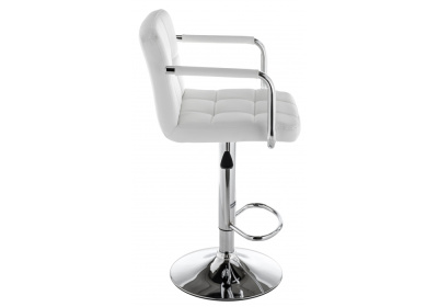 Барный стул Turit белый фото Барный стул Turit белый. Фото №4