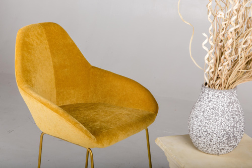 Кресло полубар Kent Блю/Линк Золото. Фото №6