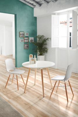 Круглый стол DUPEN RT-902 Белый. Фото