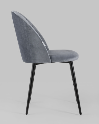 Стул Марсель велюр серый. Фото №4
