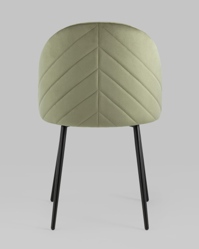 Стул Фолио велюр пыльно-оливковый. Фото №6