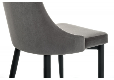 Стул Kora dark gray / black. Фото