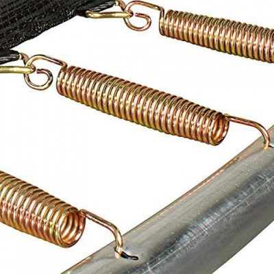 Батут AL-out244 2440 мм, серый, черный фото Батут AL-out244 2440 мм, серый, черный. Фото №5