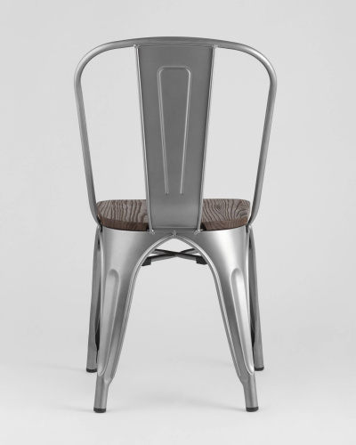 Стул барный Флекс велюр серый фото Стул барный Флекс велюр серый. Фото №7