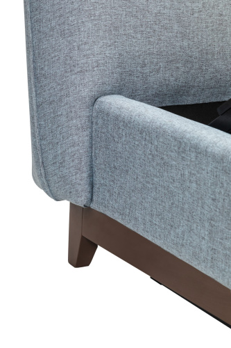 Кровать с ортопедическим основанием и ящиком Сканди Лайт 1.6 Грей. Фото №7