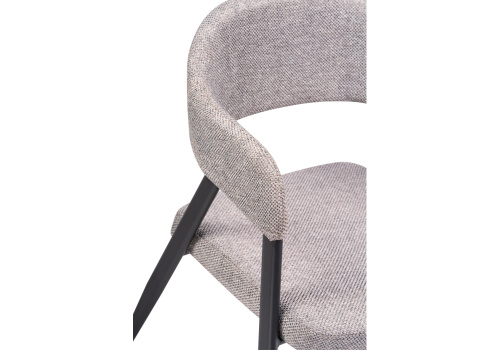 Стул на металлокаркасе Twin gray / black. Фото №6