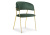 Стул Kamelia dark green / gold фото Стул Kamelia dark green / gold. Фото №1