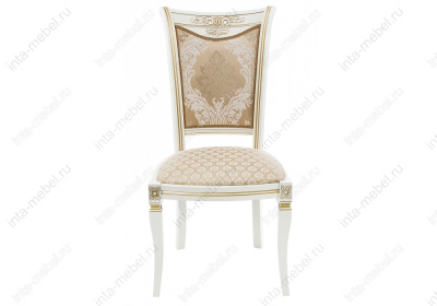 Стул деревянный Mariano молочный патина. Фото №3