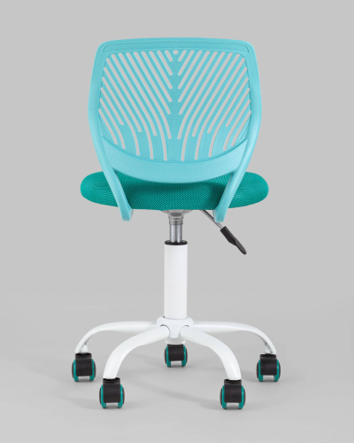 Кресло компьютерное детское Анна бирюзовый. Фото №6