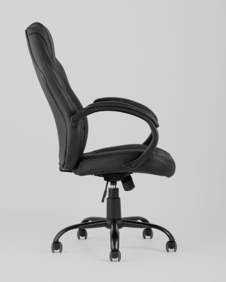 Кресло игровое TopChairs Racer Midi черное. Фото