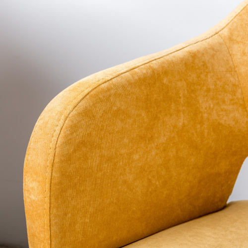 Кресло Oscar Жёлт/Натуральный Дуб. Фото №6