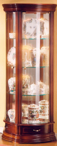 Витрина с закруглением ref.66. Фото №1