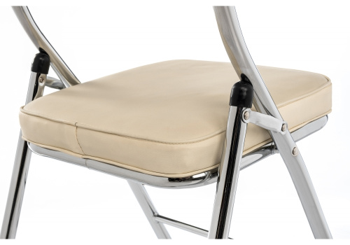 Стул Chair раскладной бежевый. Фото №6