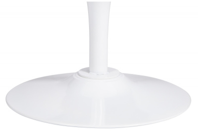 Стол стеклянный Tulip mini white фото Стол стеклянный Tulip mini white. Фото №3