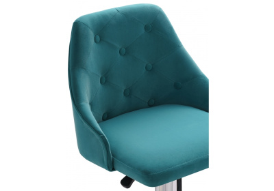 Барный стул Laguna blue velour фото Барный стул Laguna blue velour. Фото №5