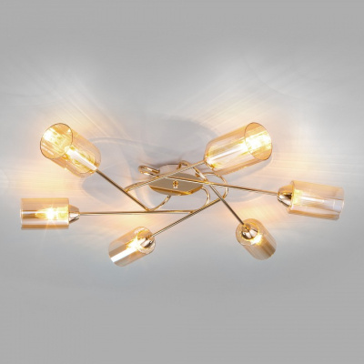 Потолочная люстра Eurosvet Motive 30167/6 золото. Фото №2