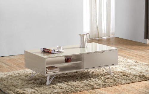 Стол журнальный ESF J16102 wk-88 кремовый. Фото №5