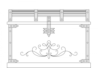 Сундук-обувница Викинг - 01 фото Сундук-обувница Викинг - 01. Фото №4