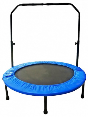 Батут ALH-120-blue, синий, черный фото Батут ALH-120-blue, синий, черный. Фото №3