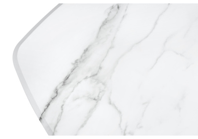 Журнальный стол, Лойс мрамор белый / дуб вотан фото Журнальный стол, Лойс мрамор белый / дуб вотан. Фото №4