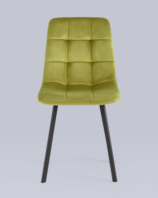 Стул Chilly велюр фисташковый фото Стул Chilly велюр фисташковый. Фото №5